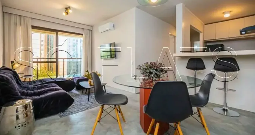 Flat Park Avenue disponível para venda com 60m², 02 dormitórios e 01 vaga de garagem