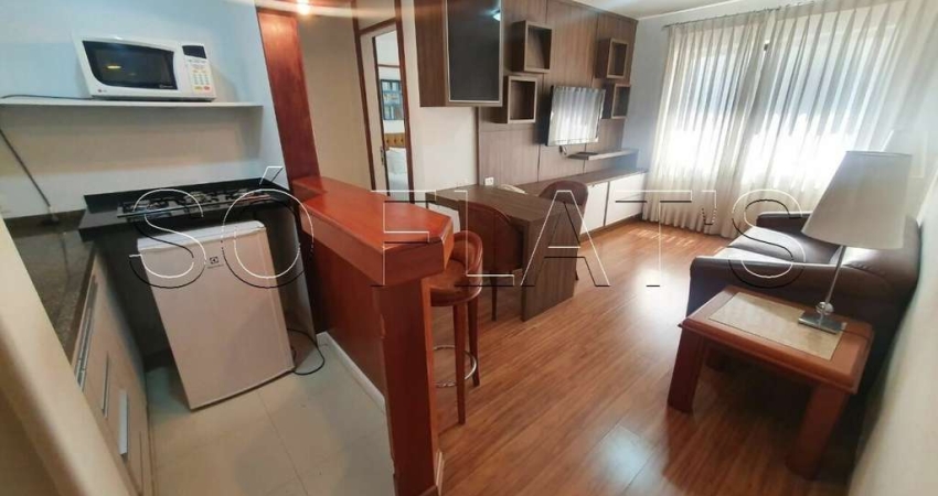 Flat La Residence Itaim disponível para venda com 39m², 1 dormitório e 1 vaga de garagem