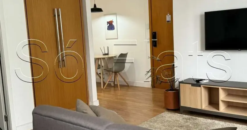 Flat Saint Charbel disponível para venda com 44m², 01 dormitório e 01 vaga de garagem