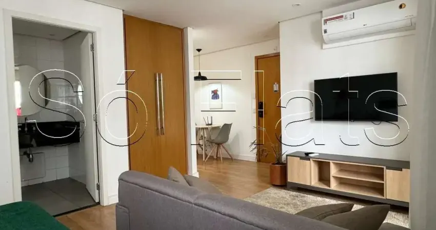 Flat Saint Charbel disponível para venda com 44m², 01 dormitório e 01 vaga de garagem