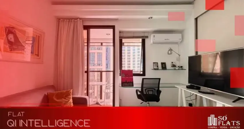 Flat QI, disponível para venda com 38m², 1 dormitório e 1 vaga de garagem