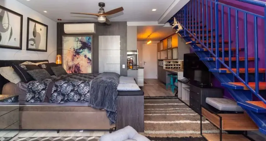 Inspired In São Paulo, Apto Cobertura Duplex disponível para venda com 82m², 1 dormitório e 1 vaga