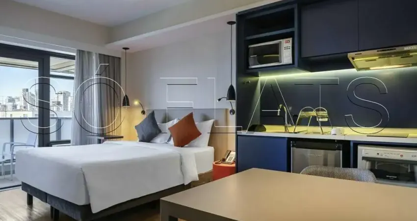 Flat Mercure SP Barra Funda, disponível para venda com 46m², 1 dormitório e 1 vaga