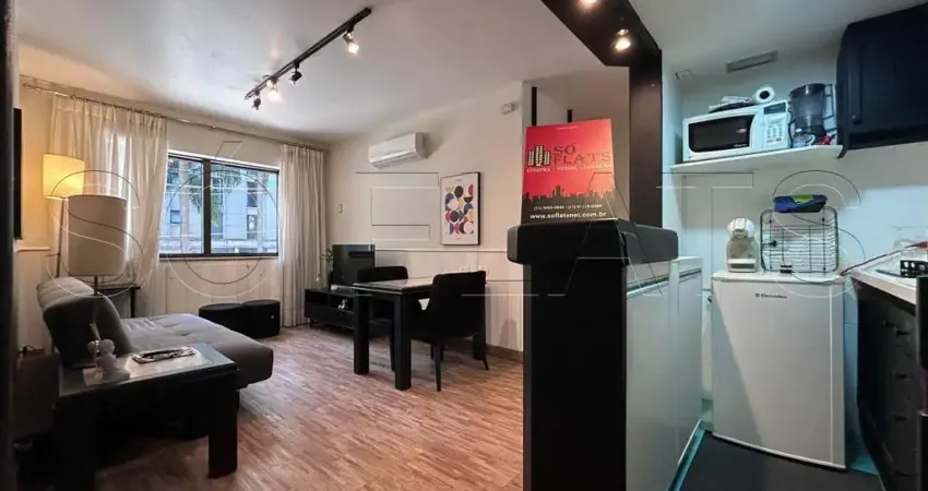 Apto La Residence Itaim disponível para locação com 39m², 1 dormitório e 1 vaga de garagem
