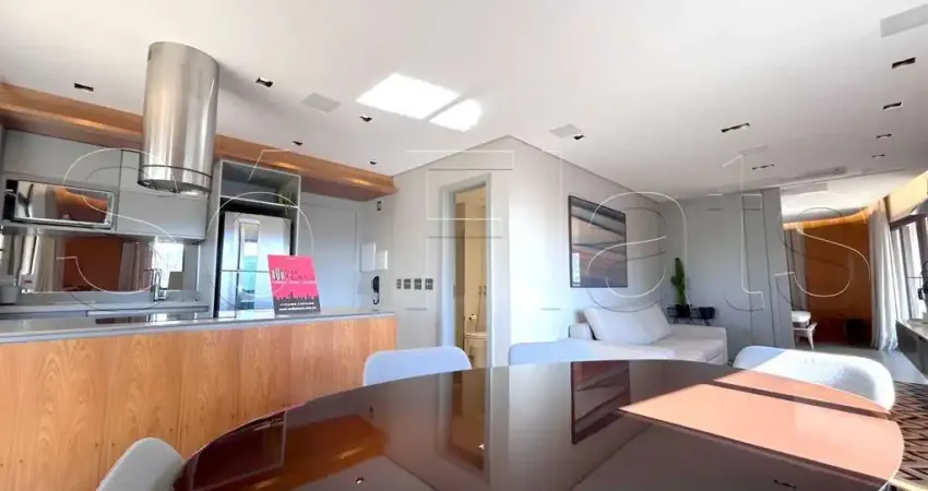 Pininfarina, apto totalmente luxuoso disponível para locação contendo 96m², 01 dormitório e 4 vagas.