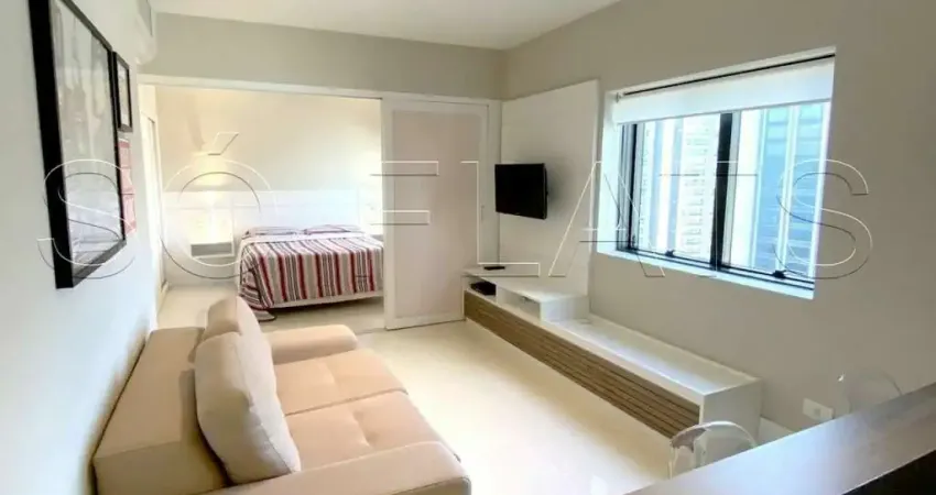Flat Bristol The Time disponível para venda com 33m², 01 dormitório e 01 vaga de garagem