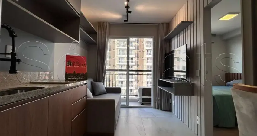 Flat disponível para locação contendo 25m² e 01 dormitório, no Butantã,