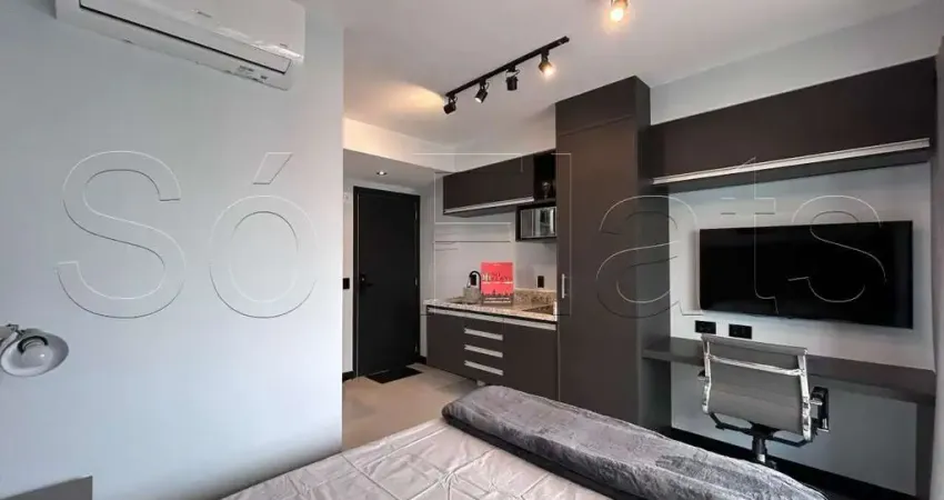 Studio Think Home Vila Madalena, flat disponível para locação contendo 25m² e 01 dormitório.
