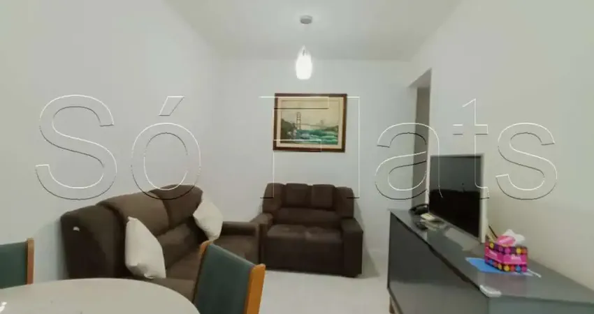Flat Mobiliado à Venda na Bela Vista, 35m², 1 Dorm, 1 Vaga, perto Paulista e Frei Caneca