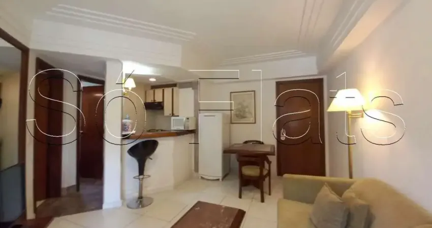 Flat Golden Tower para venda com 40m², 01 dormitório e 01 vaga de garagem