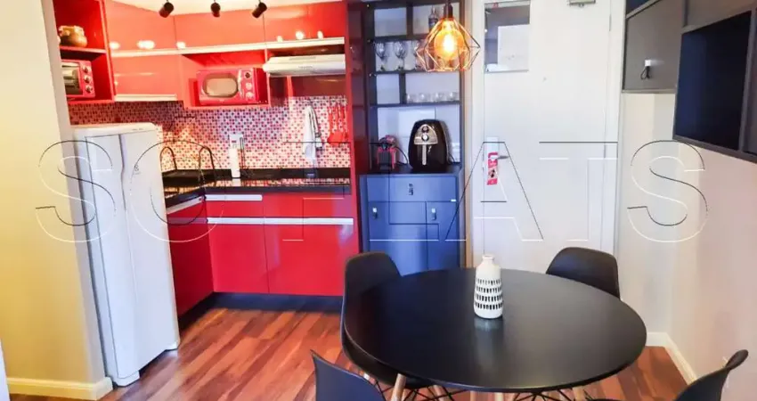 Flat adagio moema, apartamento disponível para venda com 37m², 1 dormitório e 1 vaga de garagem