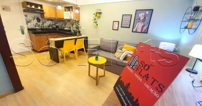 Le Premier, para locação com 28m², 1 dormitório ao lado do Shopping Pamplona.