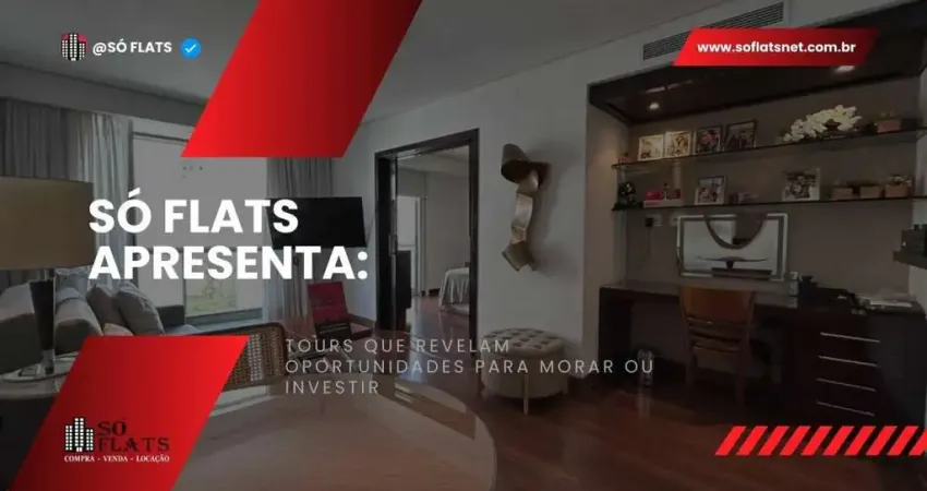 George V Itaim, apartamento disponível para venda com 60m², 1 dormitório e 1 vaga de garagem