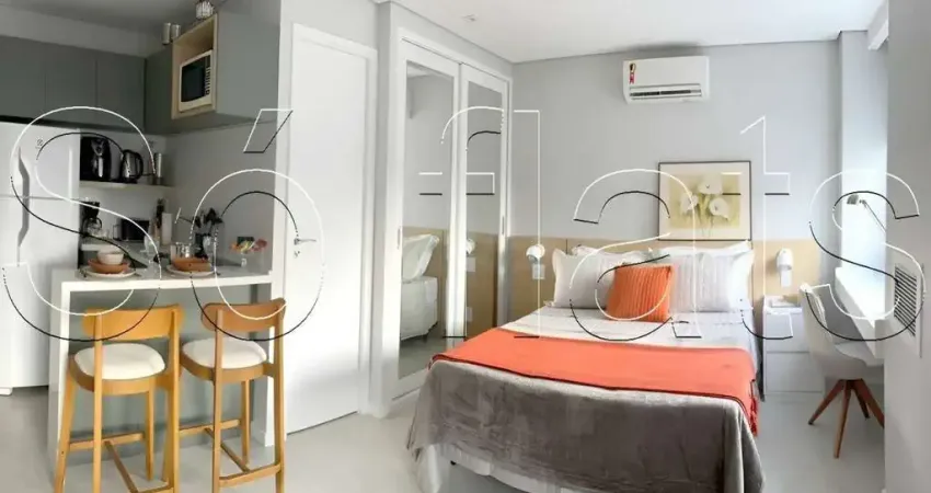 International Plaza, flat disponível para locação contendo 29m², 1 dormitório e 1 vaga.