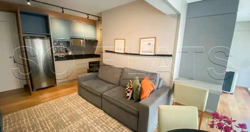 Apartamento tipo studio moma em moema com 44m², 1 dormitório e 1 vaga