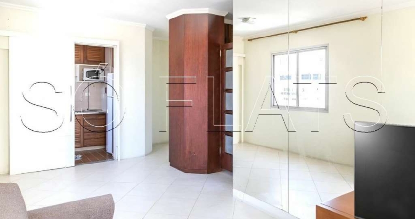 Flat com 1 quarto para alugar na Rua Afonso Braz, 768, Vila Nova Conceição, São Paulo