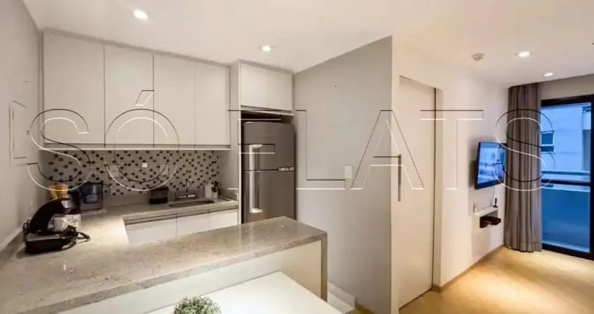 Flat slaviero essential são paulo ibirapuera disponível para venda com 35m² e 01 vaga de garagem