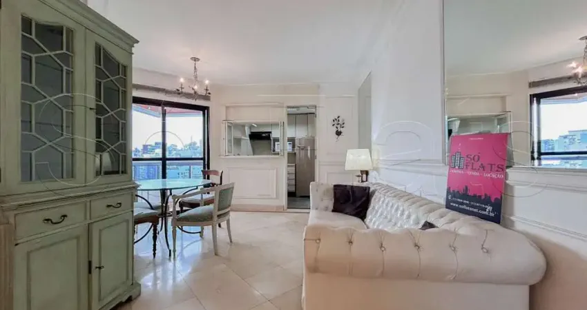 Flat com excelente localização próximo do ginásio ibirapuera e da av. paulista, disponível locação.