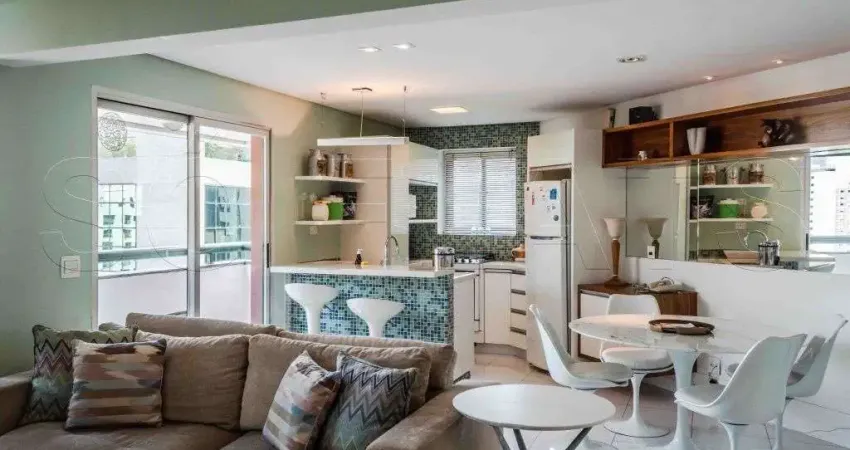 Flat no Expert contendo 37m², 1 dorm e 1 vaga no Itaim Bibi, disponível para locação.