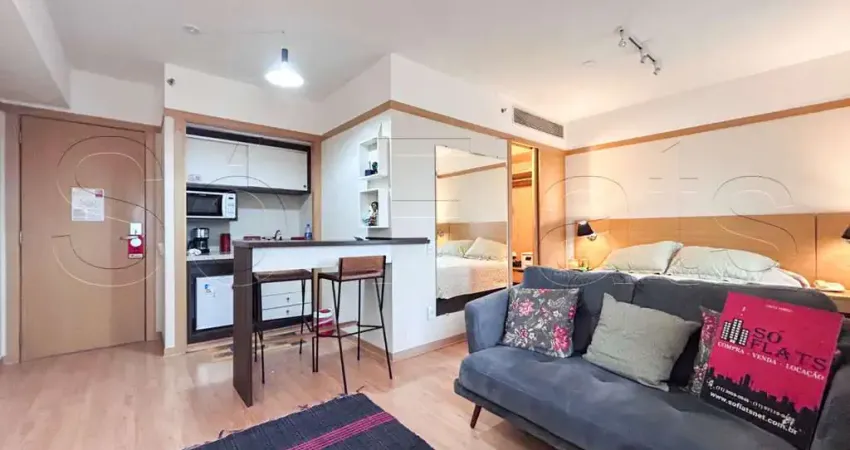 Flat paulista classic, apartamento disponível para venda com 29m² 1 dormitório e 1 vaga de garagem