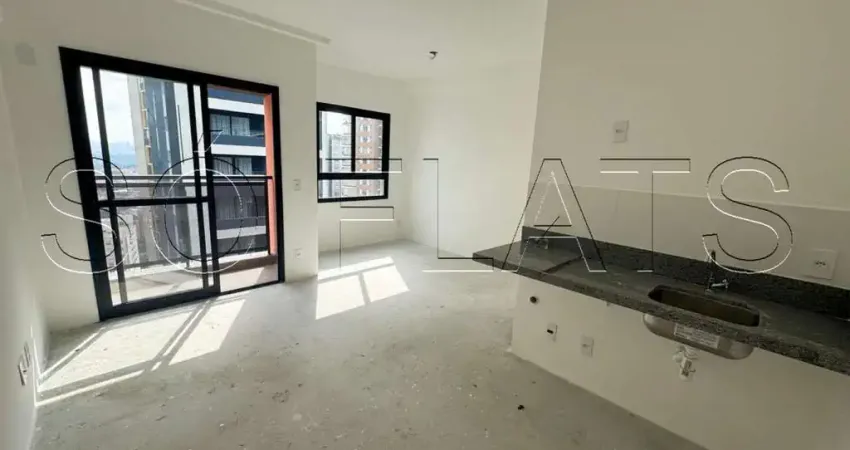 Flat nurban vila madalena, disponível para venda com 24m² e 1 dormitório