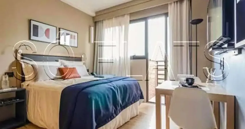 Alpha stay, apartamento disponível para venda com 29m², 01 dormitório e 01 vaga