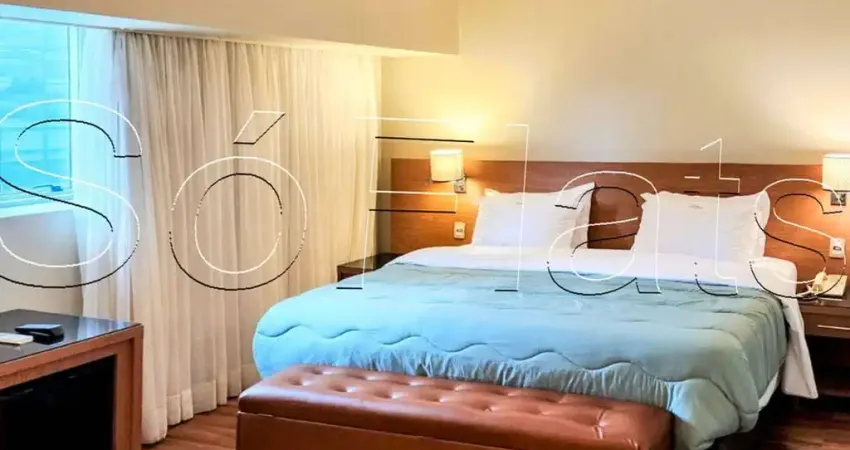 Flat Wyndham São Paulo Berrini disponível para venda com 29m², 01 dormitório e 01 vaga de garagem