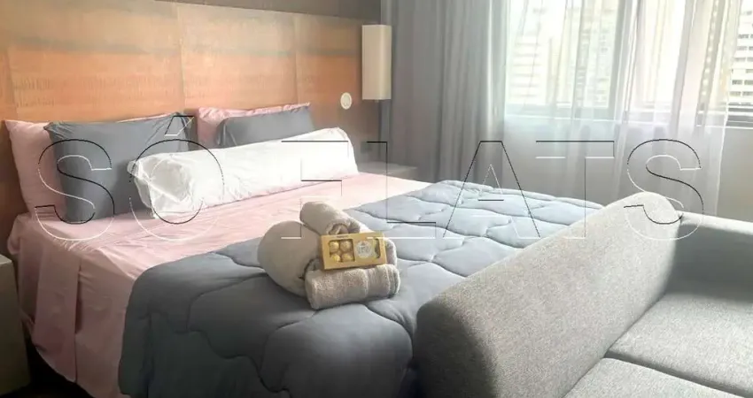 Flat melia ibirapuera disponível para venda com 26m², 01 dorm e 01 vaga de garagem