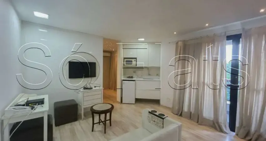 Flat transamérica higienópolis classic disponível para venda com 39m², 1 dormitório e 1 vaga