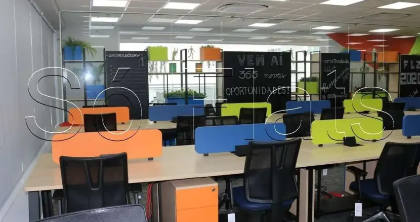 New office augusta, sala comercial disponível para locação contendo 600m², 07 vagas de garagem.