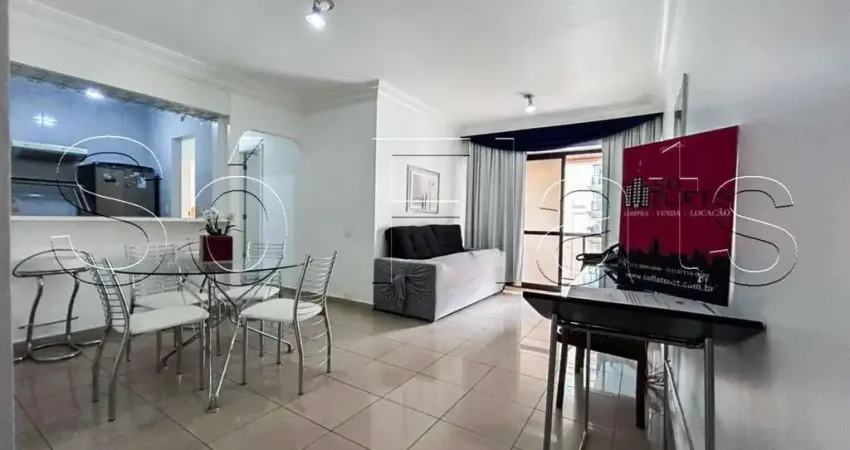 Flat central park disponível para venda com 61m², 2 dormitórios e 1 vaga de garagem
