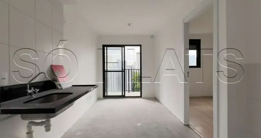 Studio vibe vila olímpia, apartamento com 27m² e 1 dormitório