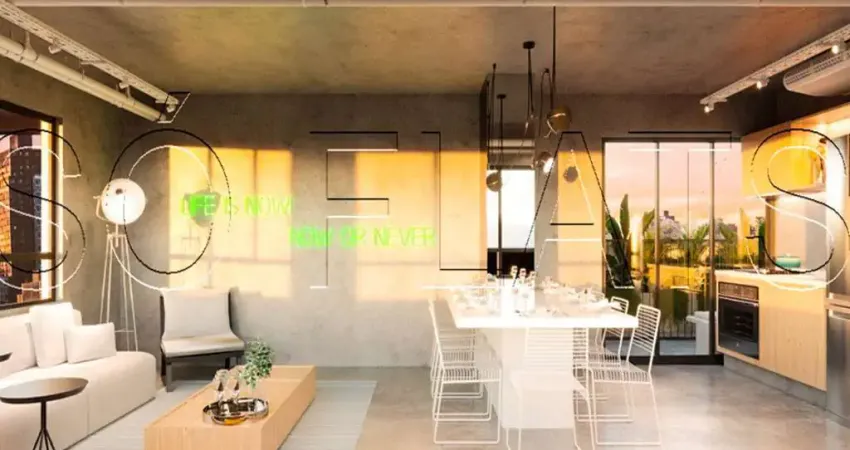 Residencial jaú 1894, studio disponível para venda com 34m² e 1 dormitório