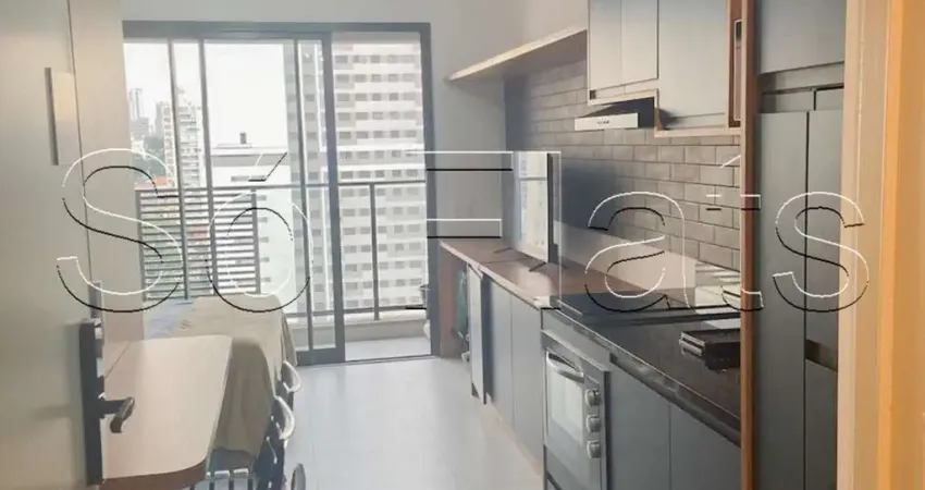 Go plato perdizes, apto disponível para locação com 24m² e 1 dormitório.