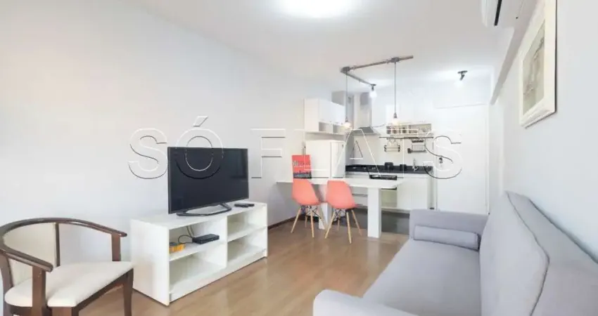 Flat the plaza, disponível para venda com 42m², 1 dormitório e 1 vaga de garagem