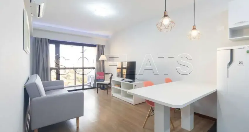 Flat the plaza, disponível para venda com 42m², 1 dormitório e 1 vaga de garagem