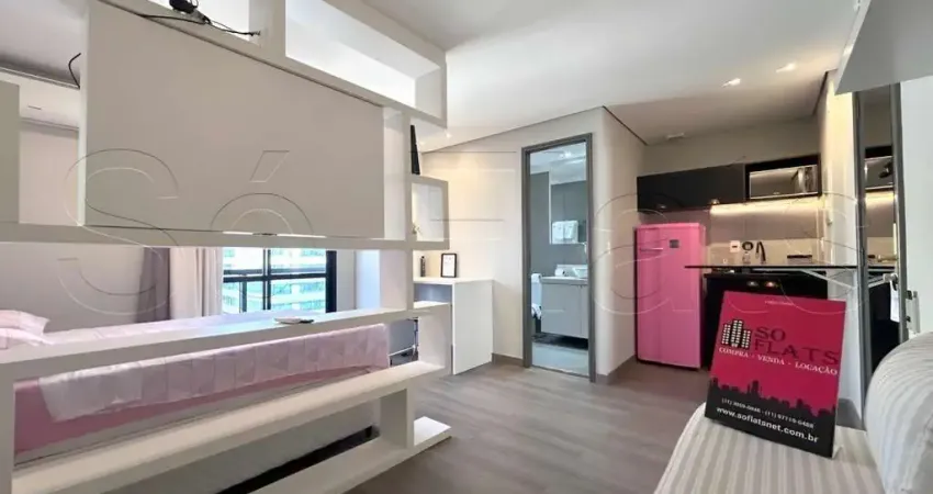 Flat interative disponível para venda com 25m², 01 dormitório e 01 vaga de garagem