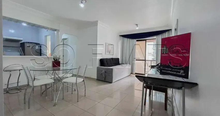 Apto no central park disponível para locação contendo 61m², 2 dormitórios e 1 vaga de garagem.