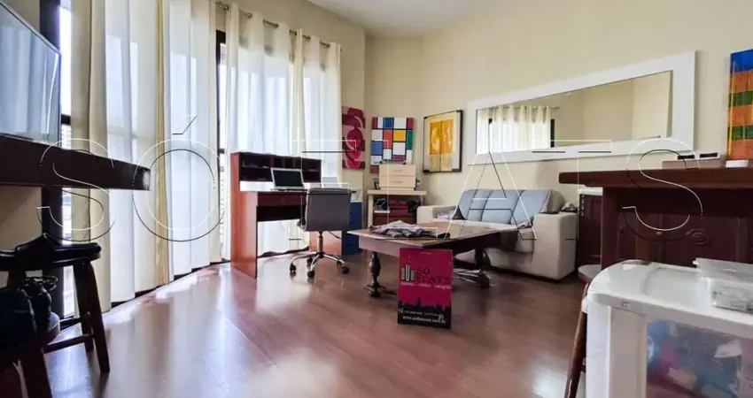 Flat montecattini disponível para venda, mobiliado com 40m², 01 dorm e 01 vaga