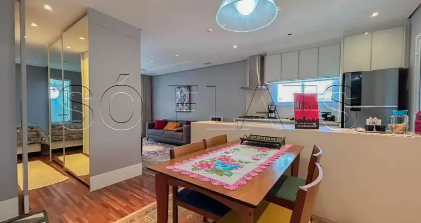 Residencial l' officina, apartamento disponível para locação com 89m², 1 dormitório e 2 vagas.