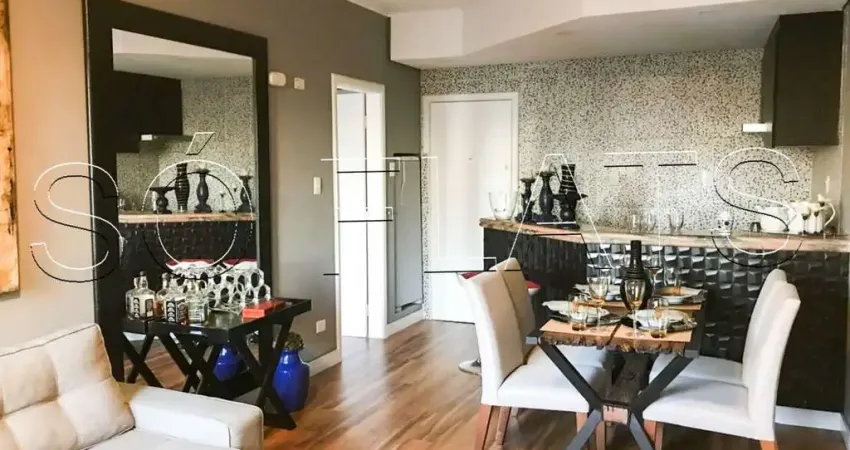 Flat le bougainville, disponível para venda com 55m², 1 dormitório e 1 vaga de garagem