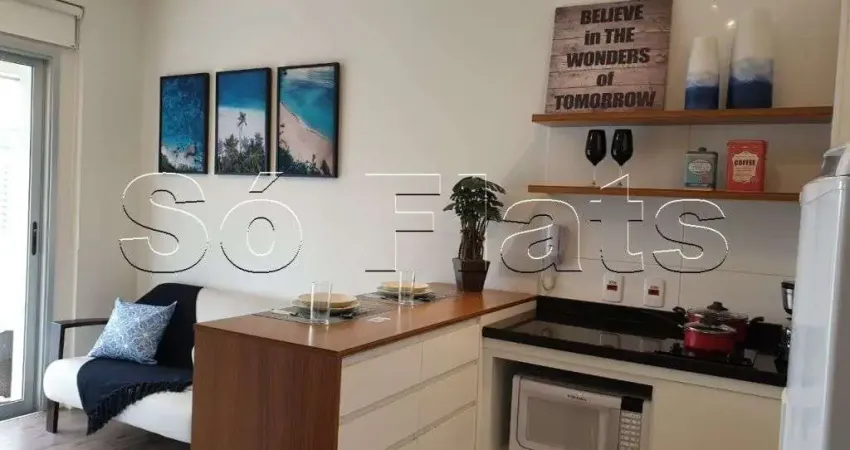 Flat para locação com localização privilegiada próx da av dr chucri zaidan e morumbi shopping.