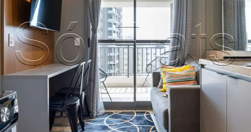 Studio nex one paraíso, apto disponível para locação contendo 29m² e 01 dormitório.