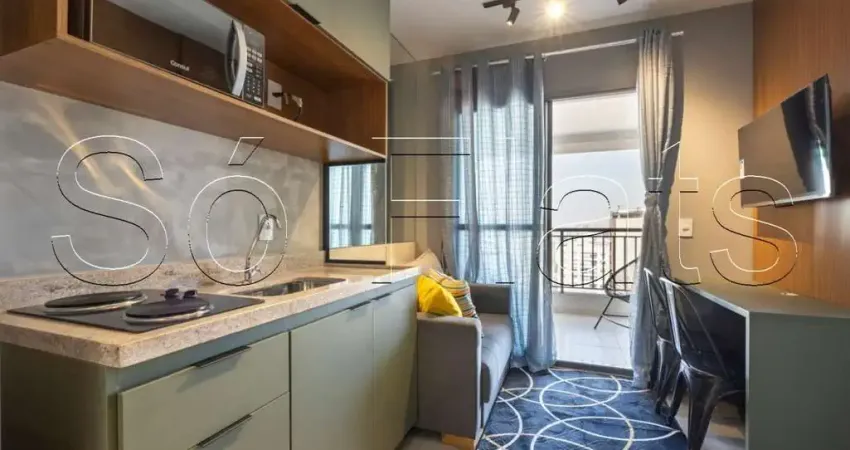 Studio nex one paraíso, apto disponível para locação contendo 29m² e 01 dormitório.