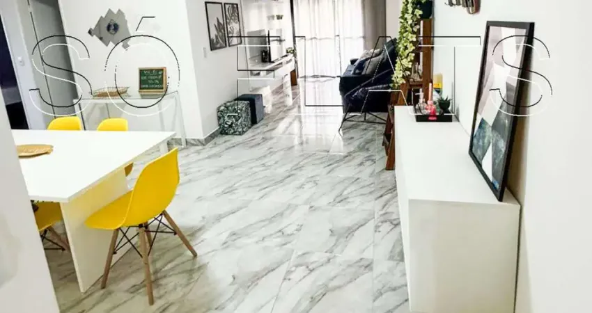 Residencial bort & galena, apartamento disponível para venda com 110m², 3 dormitórios e 2 vagas