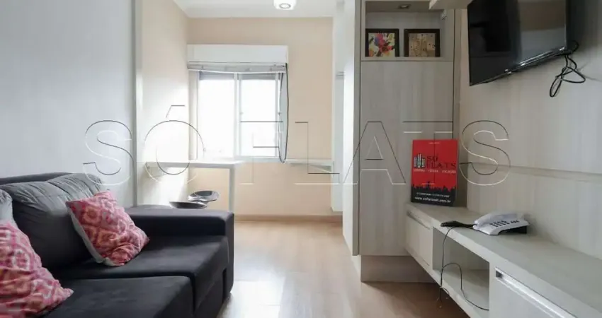 Flat são paulo suíte service disponível para venda com 36m², 1 dormitório e 1 vaga de garagem