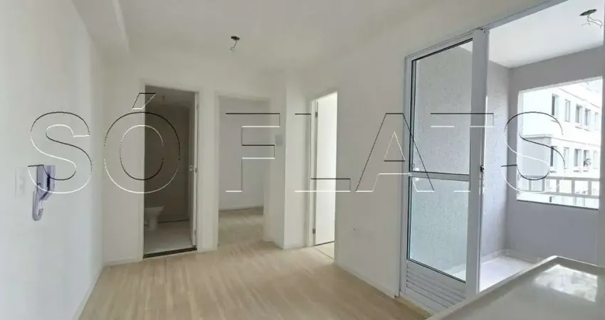 Apartamento com 32m² na vila das belezas sem vaga de garagem.