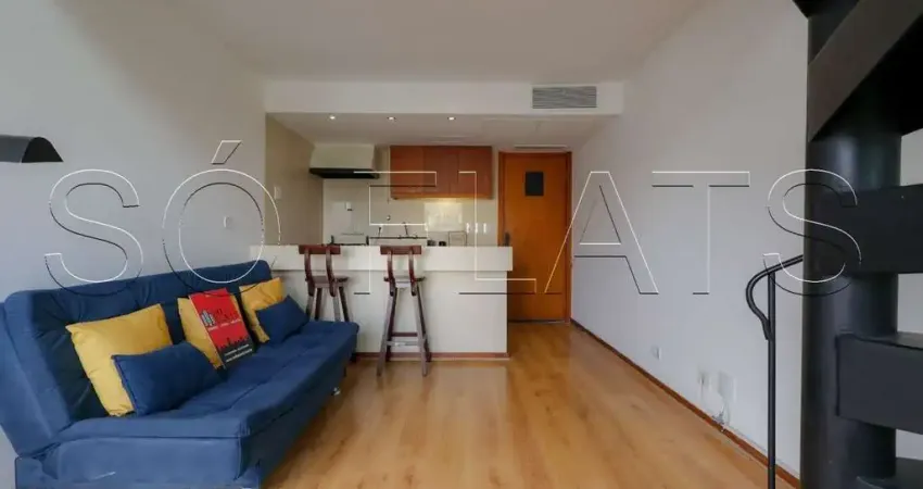 Apto no park lane contendo 40m², 1 dormitório e 1 vaga para locação ao lado da av paulista.