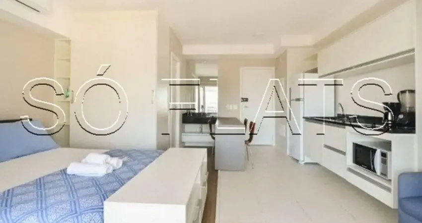 Residencial london sp, apto disponível para locação contendo 35m², 1 dormitório e 1 vaga de garagem.