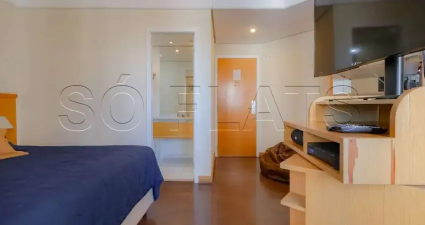 Tsue bienal, apto disponível para locação contendo 36m², 01 dormitório e 01 vaga.